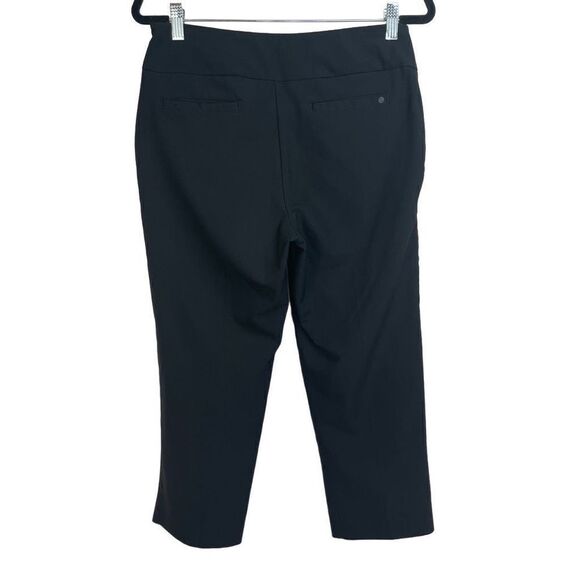 Tail White Label Black Pockets Stretch Pull-On Pants Size 10 - Picture 2 of 8